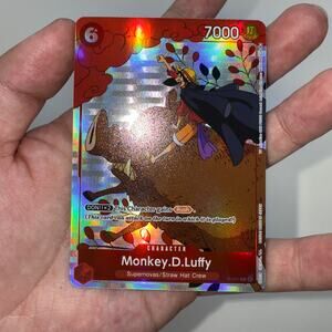 One Piece Card Game Monkey D. Luffy P-001 Promo Gift Collection 2023 Holo
